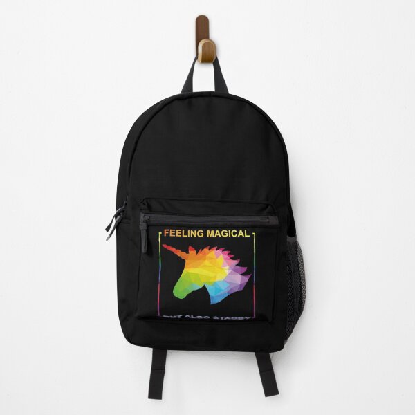 Item preview, Feeling Magical But Also Stabby Unicorn Rainbow designed and sold by Dream-bubble.