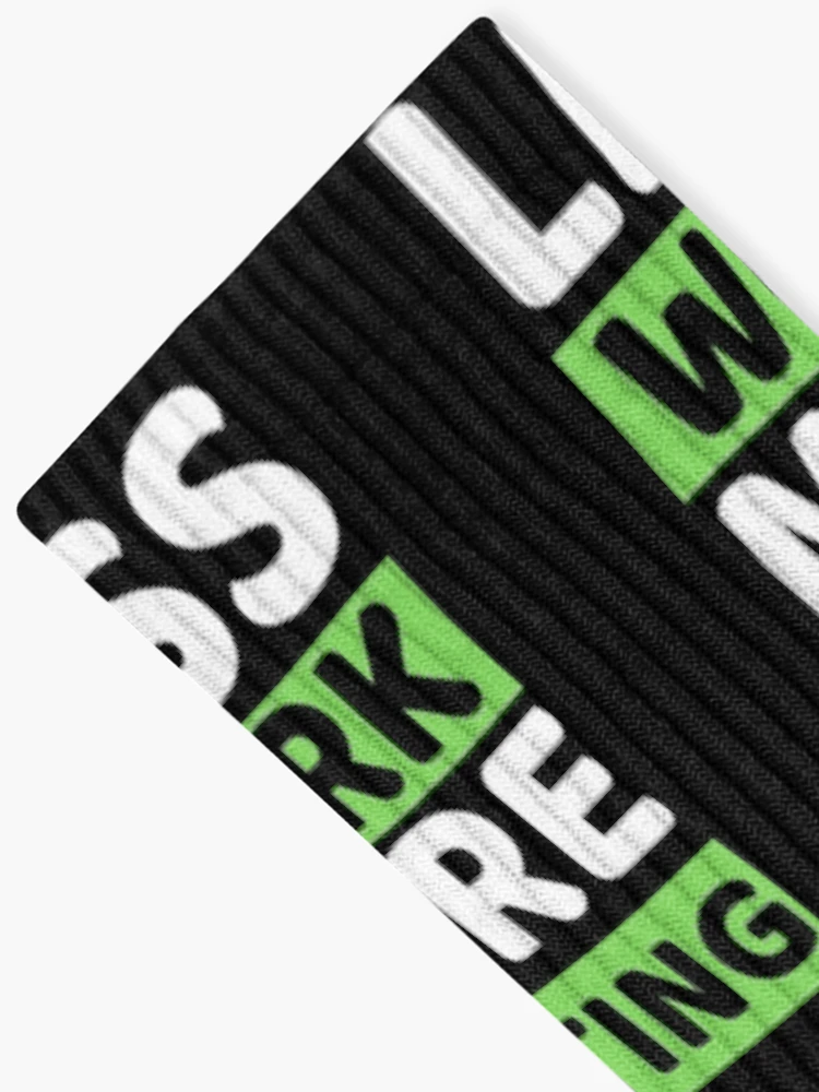 Thumbnail 2 of 5, Socks, Less Work More Writing designed and sold by bifkee19.