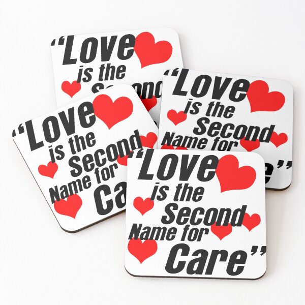 Item preview, "Love is the second name for care" designed and sold by vinodsatin.
