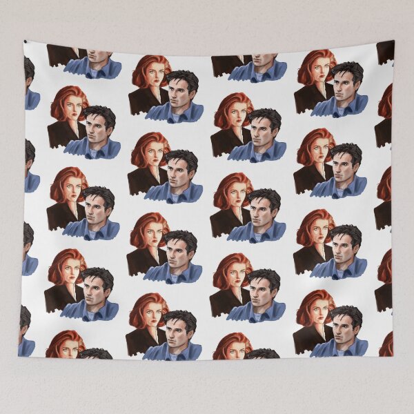 Item preview, Mulder and Scully designed and sold by hoshimem.