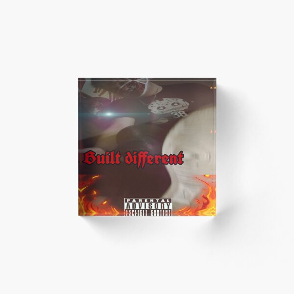 Item preview, built different ep cover  designed and sold by yungchucky.