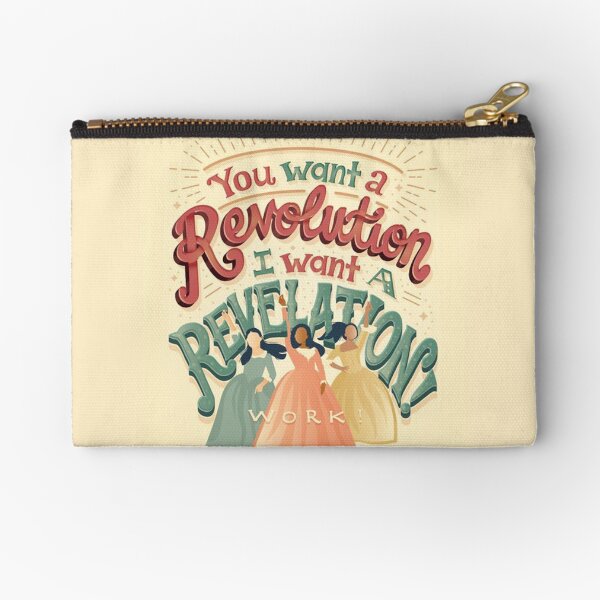 Hamiltion Sisters Work Zipper Pouch