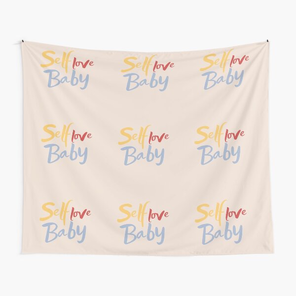 Item preview, Self Love Baby colorful message designed and sold by Abbara.