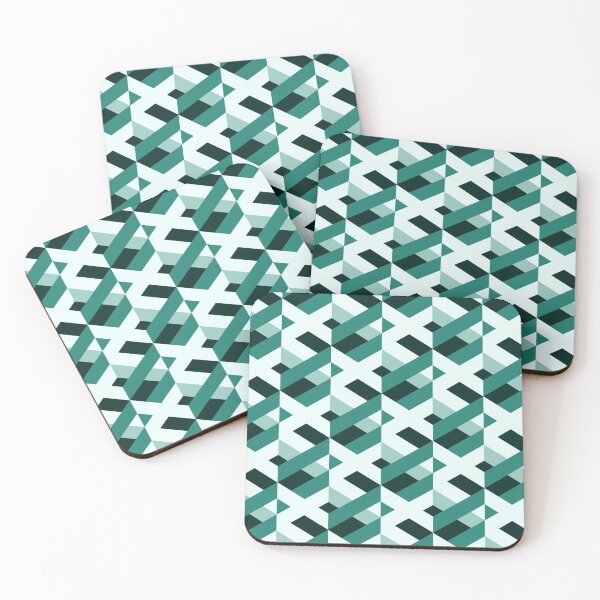 Item preview, Forest Green // Stripes & Crosses designed and sold by The Wellington Boot.