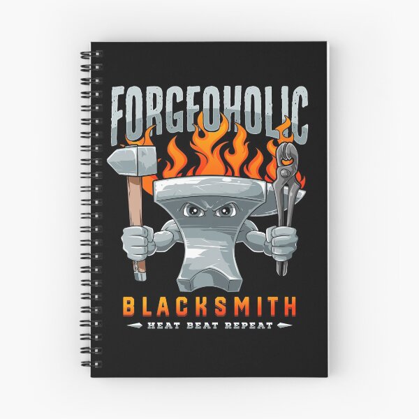 Item preview, Forge Forgeholic Gift For Blacksmith Hammer Metal designed and sold by Billianidesigns.