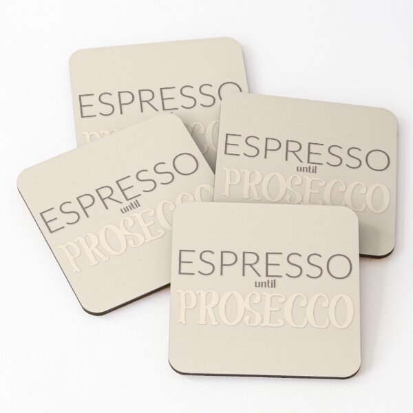 Item preview, Espresso until prosecco designed and sold by Emily Shadbolt.