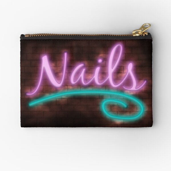 Item preview, Neon Nails Sign designed and sold by Packrat.