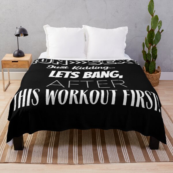 Item preview, Let's Bang After This Workout First! designed and sold by BofflingDesigns.