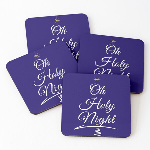 Artikelvorschau, Oh Holy Night Weihnachtslieddekorationen entworfen und verkauft von Kr-It.