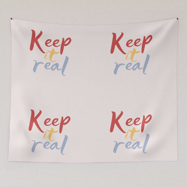 Item preview, Keep it real message designed and sold by Abbara.