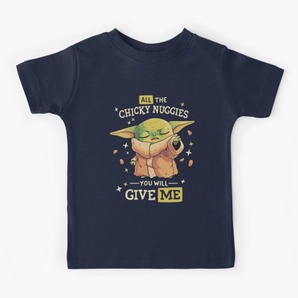 Chicky Nuggies Master // Cute Baby Alien, Geek, Sci-Fi Kids T-Shirt