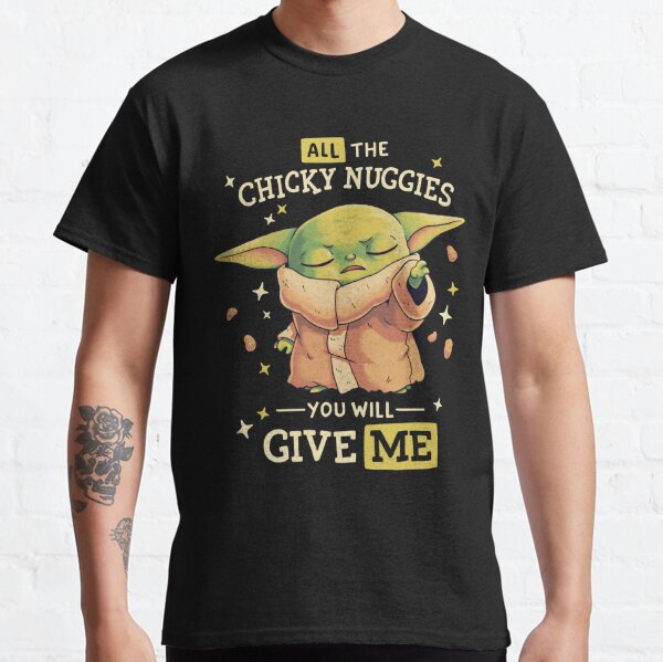 Chicky Nuggies Master Cute Baby Alien Geek Sci Fi T Shirt By Geekydog Redbubble