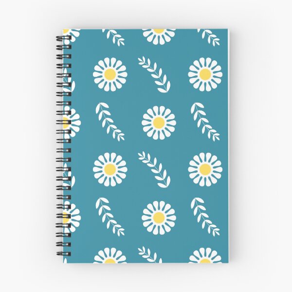 Aperçu de l'œuvre Motif de marguerite jaune et blanche créée et vendue par CalicoCatCyber.