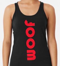 Camiseta con espalda nadadora woof rojo