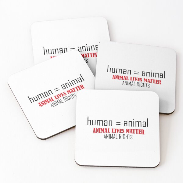 Item preview, ANIMAL LIVES MATTER- Animal rights- human=animal 2020  designed and sold by Castore design.