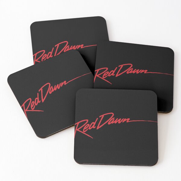 Item preview, Red Dawn Sticker (Red) designed and sold by Mercatus.