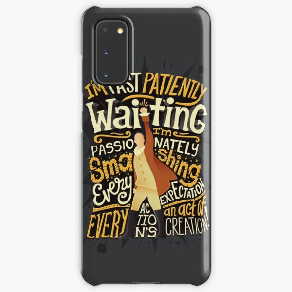 Hamiltion Typography Art Samsung Galaxy Snap Case