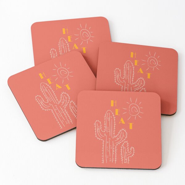Artikelvorschau, Boho Heat Cactus Desert Abstrakte Form Botanische Strichzeichnung Dekor Rot entworfen und verkauft von BohoStudio.