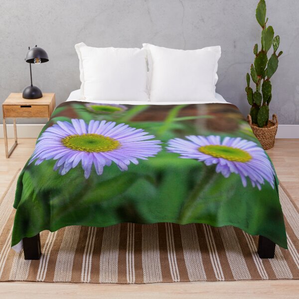 Item preview, Aster Purple Flower Stone Plant designed and sold by cool-merch.