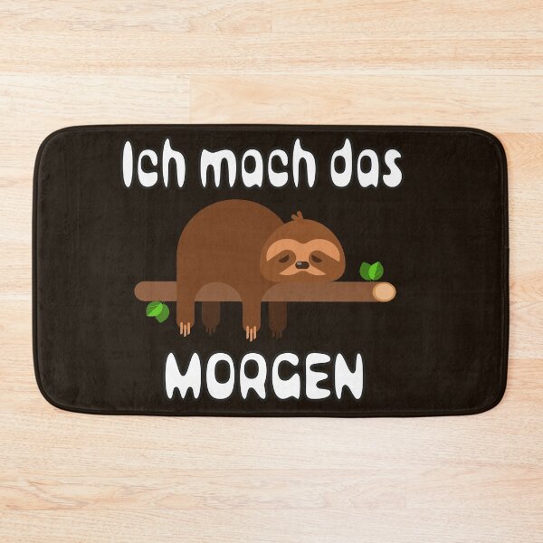 Item preview, Sloth lazy chilling sleep morning grouch funny saying designed and sold by Brinax.