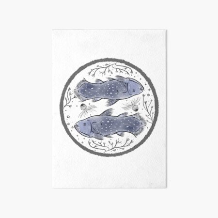Item preview, Aesthetic Japanese Coelacanth Ukiyoe Kimono Vintage Retro Sea Animal Fish Art Logo designed and sold by Marinaaa010.
