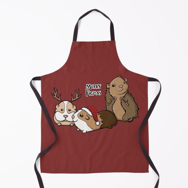 Item preview, Merry Pigmas Festive Guinea Pigs Digital Illustration designed and sold by AlmightyClaire.