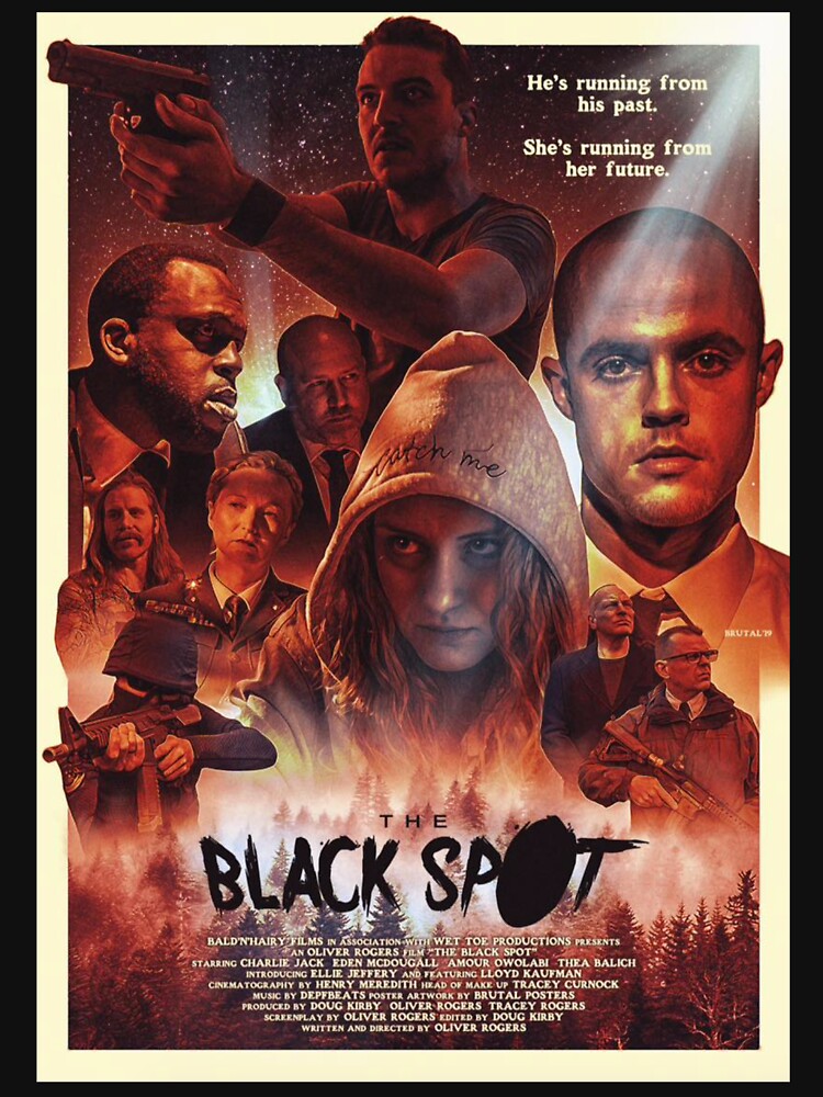 "The Black Spot main poster " Tshirt for Sale by WetToe777 Redbubble