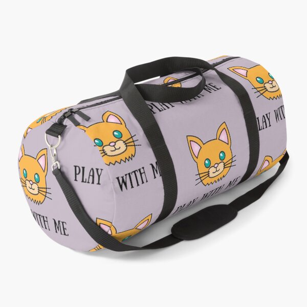 Item preview, Orange Play With Me Cat - Funny Quotes Gift For Cat Lovers designed and sold by Sugar-Magnolia.