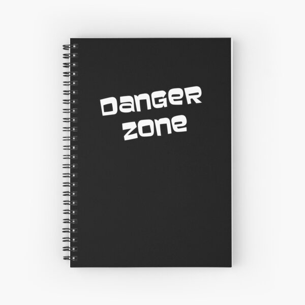 Danger Zone Spiral Notebook