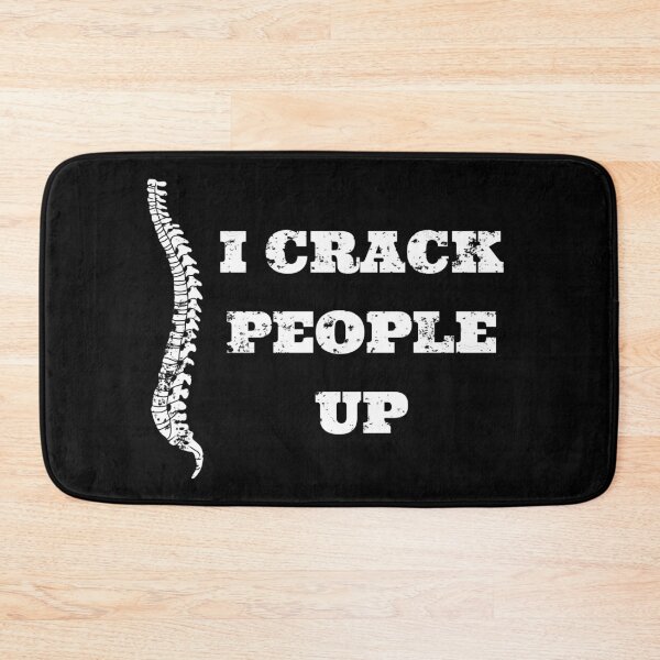 Item preview, Funny Chiropractor - I crack people up designed and sold by good vibes clothing.