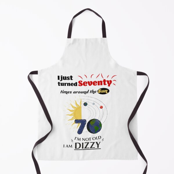 Item preview, Funny Solar System Milestone humorous 70th Birthday WHITE designed and sold by James-Kaft.