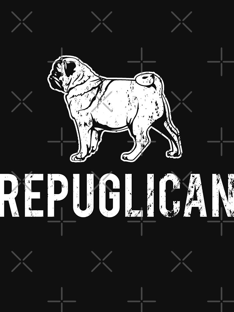 Repuglican Funny Dog Lovers English Bulldog by NextLVLShirts