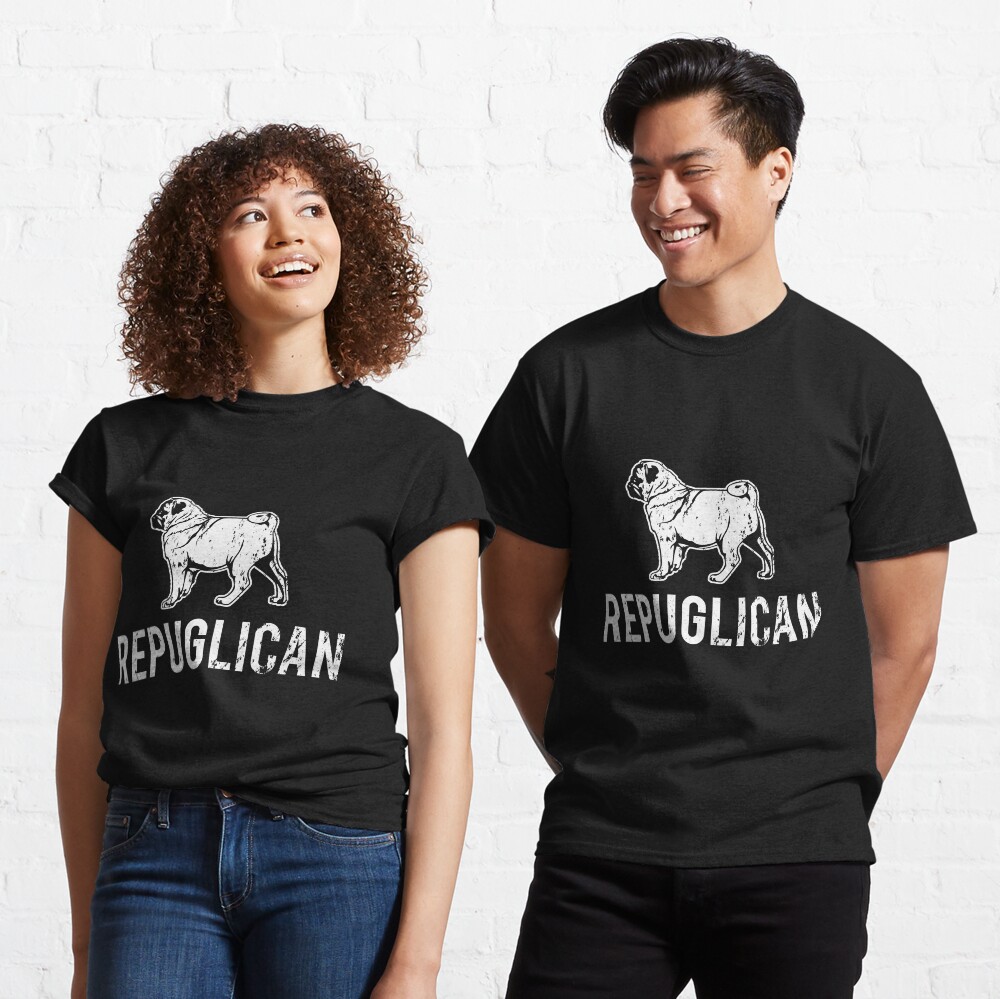 Repuglican Funny Dog Lovers English Bulldog Classic T-Shirt