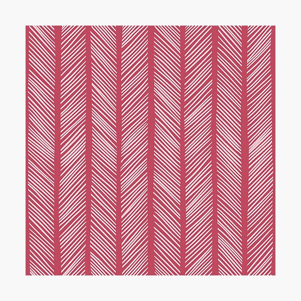 Item preview, French Rose Herringbone designed and sold by ColorObsession.