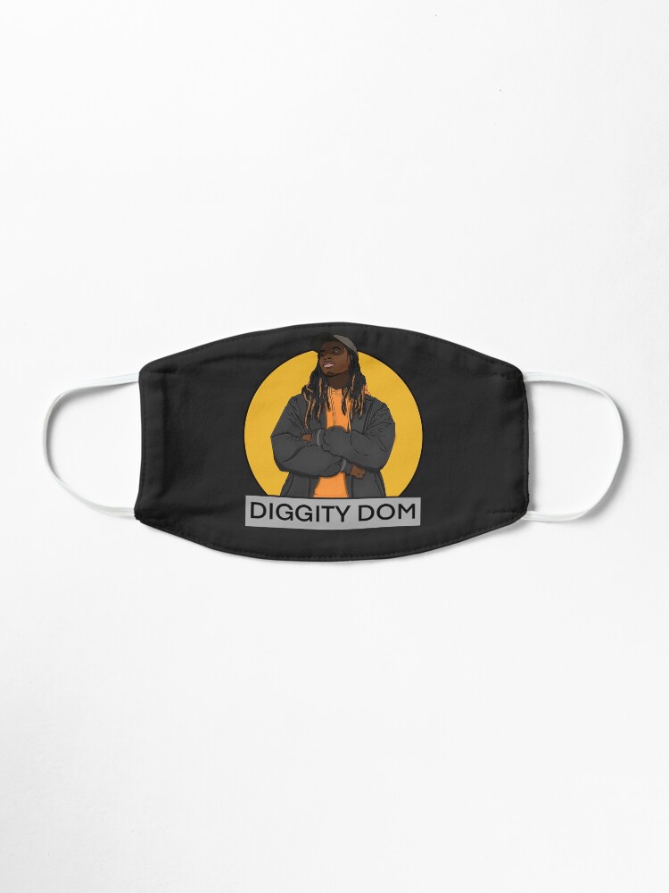 Alternate view of Diggity Dom Logo Mask
