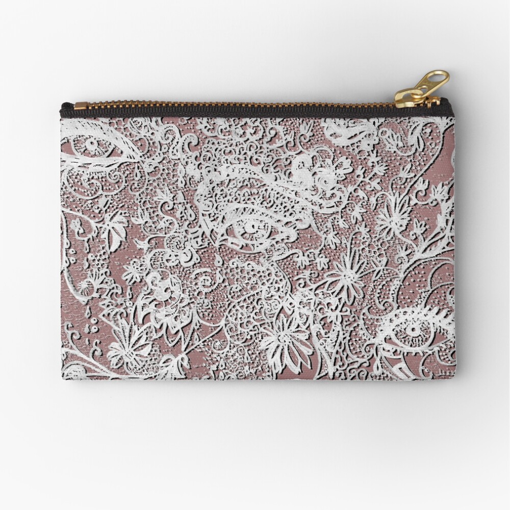 Textile tattoo "Aenik" Zipper Pouch