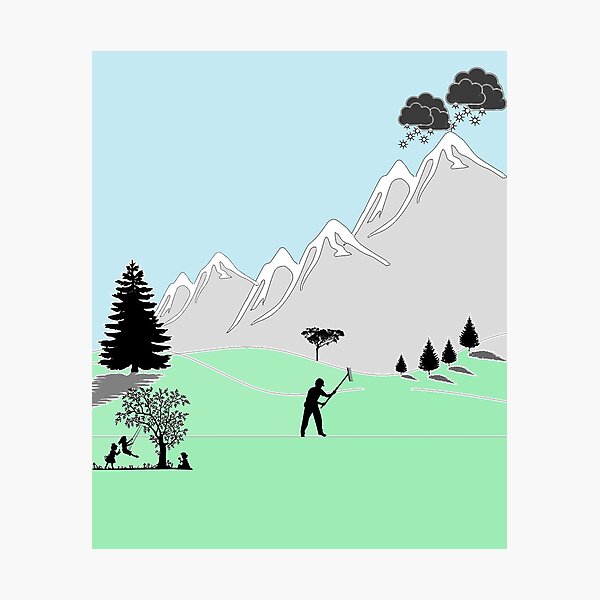 Four-season total landscaping Photographic Print