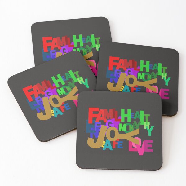 Item preview, family,health,joy designed and sold by amy greaves.