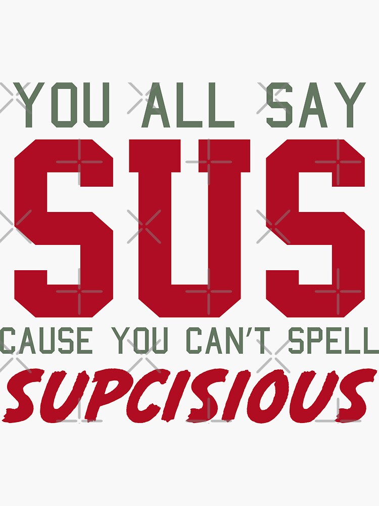 among us Can't spell sus without us | Valentines Among Us PNG JPG