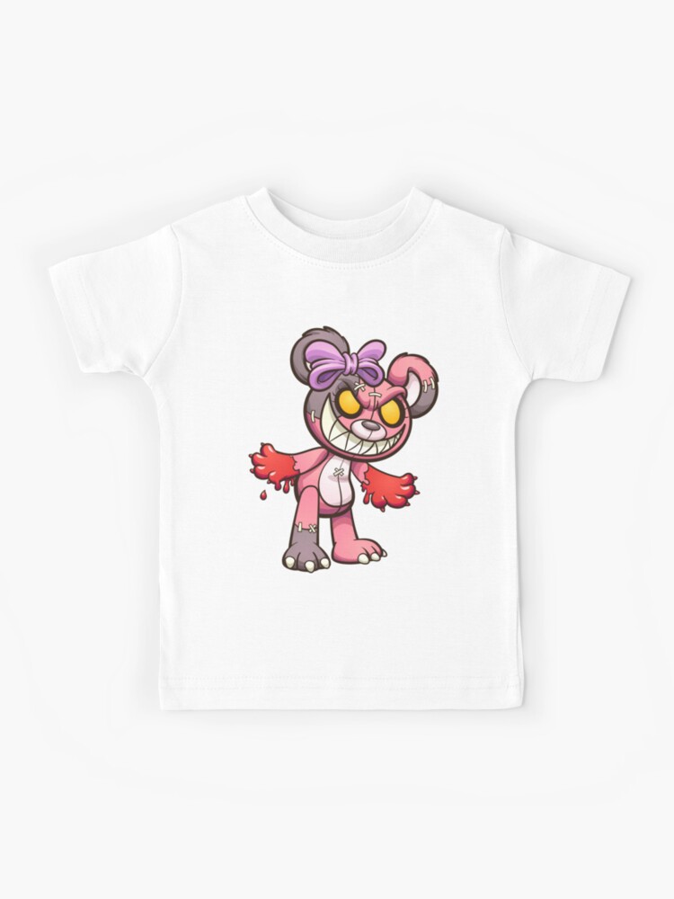 Evil Teddy Bear Cartoon Funny T Shirt 