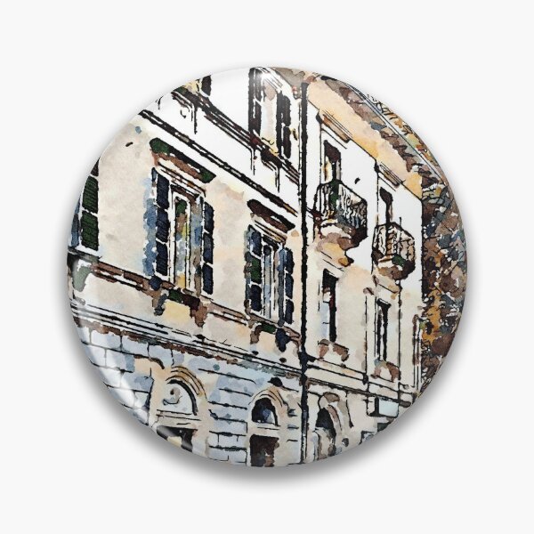 Item preview, L'Aquila: building with scaffoldings designed and sold by Giuseppe Cocco.