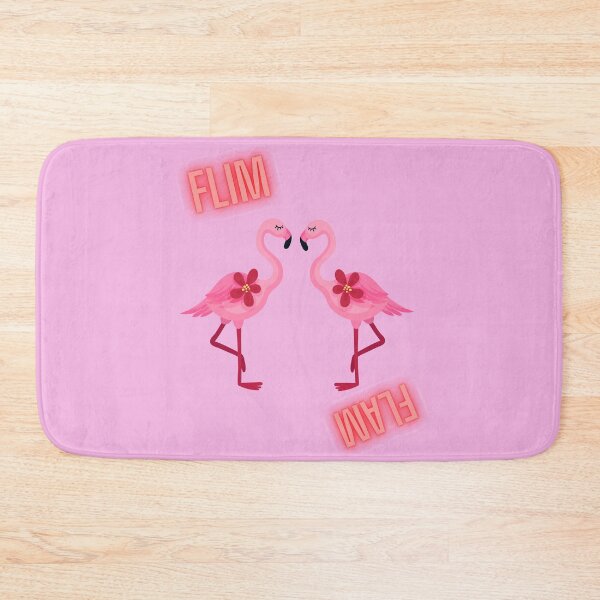 Item preview, FLIM FLAM PINK FLAMINGOS designed and sold by garhoud.