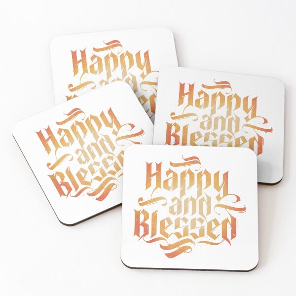 Item preview, Happy and Blessed designed and sold by Motivburg.
