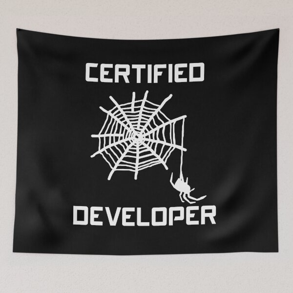 Item preview, Certified Web Developer - White designed and sold by Trace1234.