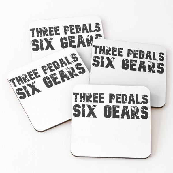Item preview, Three Pedals Six Gears  designed and sold by Threethreethree.