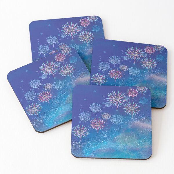 Item preview, Fireworks Watercolor designed and sold by virilamissa.