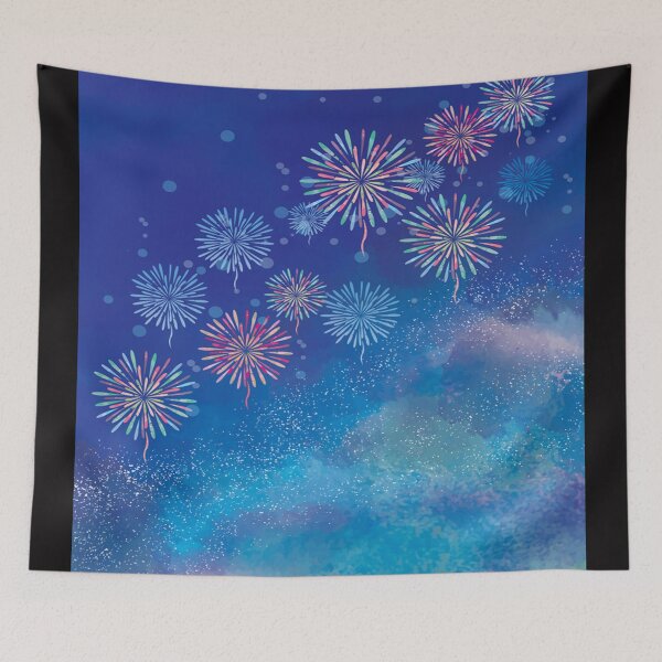 Item preview, Fireworks Watercolor designed and sold by virilamissa.