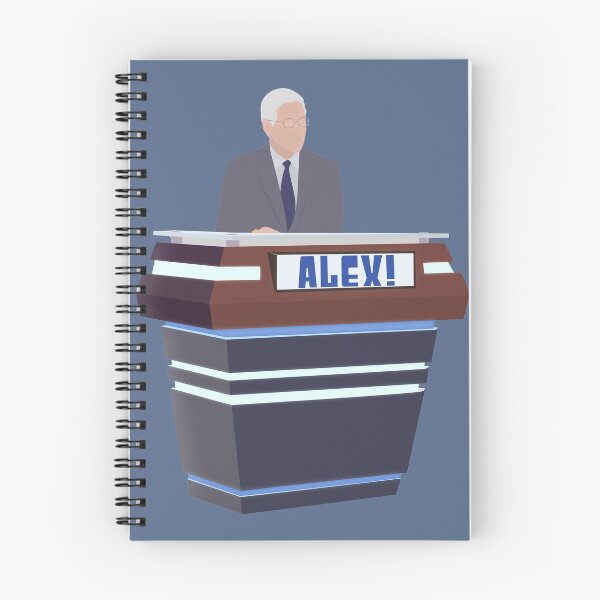 Item preview, Heroes of Quiz Shows: Alex Trebek at the Lectern  designed and sold by countercolour.