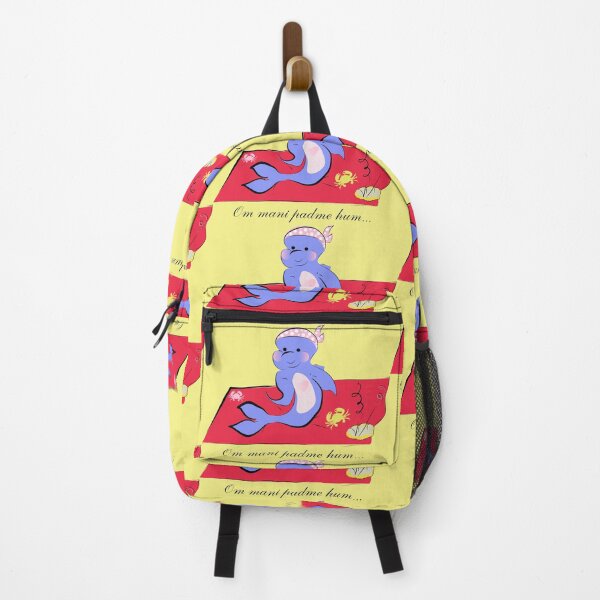Item preview, Sweet drawing of yoga dolphin Pedro who loves meditation designed and sold by Dilyana Rumenova - Shantabella.