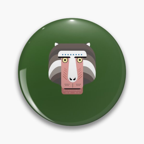 Item preview, Baboons (green) designed and sold by SenzaSenso.